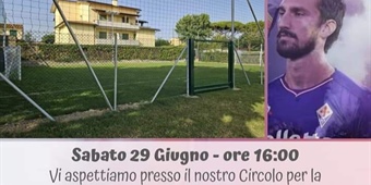 Inaugurazione campo da calcetto "Davide Astori"
